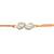 Bro = Friend By God Cz Diamond 2 Rakhi Set With Pooja Diya