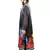 Grey and Black Georgette Digital Printed Kurti