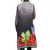 Grey and Black Georgette Digital Printed Kurti