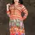 Multi Colour Pashmina Kurti Comprising Print Work