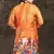 Digital Printed Multi Colour Pashmina Kurti