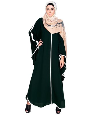 Jotebriyo Mens Plus Size Short Sleeve Muslim Middle East Plain Arabic Abaya Arabian Robe