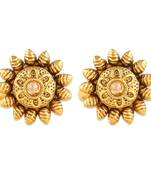 Gold diamond toe-rings