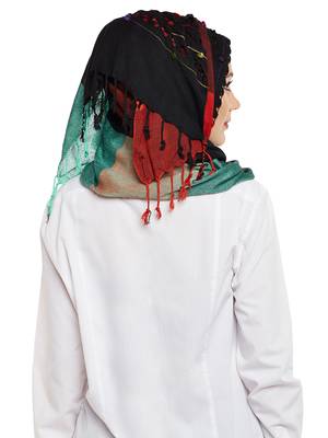 Multicolor Viscose Islamic Hijab Head Scarf 4