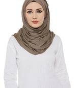 Brown Viscose Islamic Hijab Head Scarf