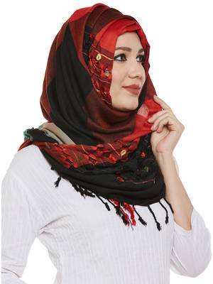 Multicolor Viscose Islamic Hijab Head Scarf 3