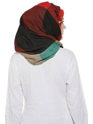 Multicolor Viscose Islamic Hijab Head Scarf 4