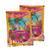 Ethnic Kundan Brass Payal Anklet N Holi Gulal Gift