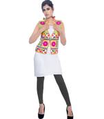 Pink Kutchi Embroidered Dupion Silk Waist Length Jacket Women Ethnic Wear