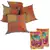 Bagru Patchwork Cotton Cushion Cover Set Holi Gift