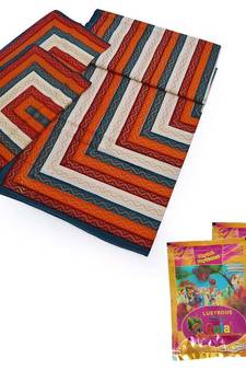 Jaipuri Designer Cotton Double Bed Sheet Holi Gift