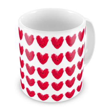 Designer Cute Hearts Printed Beautiful Coffee Mug 2