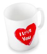 Exquisite Cute I Love You Heart Printed Coffee Mug