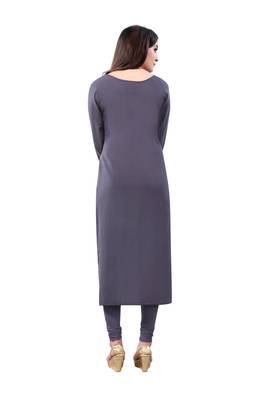 Multicolor printed polyester ethnic-kurtis 4