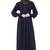 Navy Blue Kashiboo abaya with hijab
