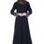 Navy Blue Kashiboo abaya with hijab