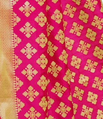Light-pink embroidered chanderi salwar 4