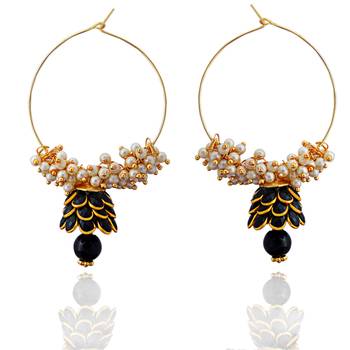Black Pearl Earrings 1