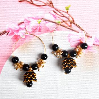 Black Pearl Earrings 2