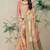 Multicolor Printed Art Silk Saree With Blouse