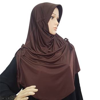 Coco Poly Cotton Stitched Hijab 1
