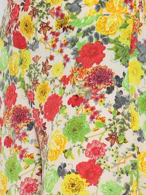 multicolor Crepe Flared Printed Palazzo 5