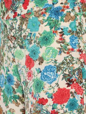 multicolor Crepe Flared Printed Palazzo 5