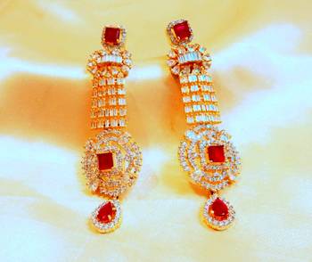 Royal Designer Big Cz Danglers 2