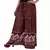 Maroon Jaipuri Printed Cotton Palazzo