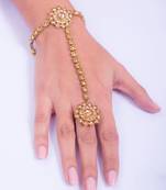 Single Golden Kundan Hathful