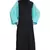 Black Polycrepe Plain Islamic Abaya