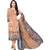 Peach printed cotton salwar