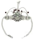 Handmade Very Classy Delicate Styled Silver Plated Beautiful Armlet And Bajuband