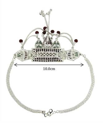 Handmade Very Classy Delicate Styled Silver Plated Beautiful Armlet And Bajuband 4