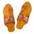 Authentic Leather Pink Paithani Border Embellished Awesome Looking Kolhapuri Chappal For Women