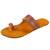 Authentic Leather Pink Paithani Border Embellished Awesome Looking Kolhapuri Chappal For Women
