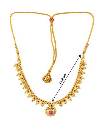 Handmade Traditional, Ethnic And Antique Gold Plated Jewellery Necklace And Earrings Set 4