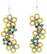 Multicolor Crystal Plain Earrings