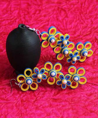 Multicolor Crystal Plain Earrings 2