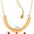 Handmade Jewellery Combo Pack Of Two Traditional, Ethnic And Antique Gold Plated Necklace And Earrings Set