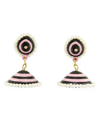 Multicolor Crystal Plain Earrings 1