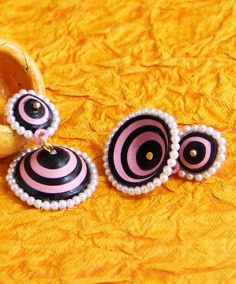 Multicolor Crystal Plain Earrings 2
