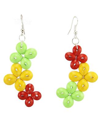 Multicolor Crystal Plain Earrings 1
