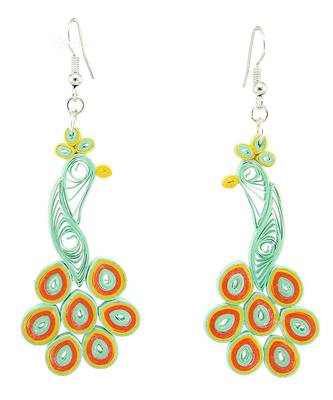Multicolor Crystal Plain Earrings 1