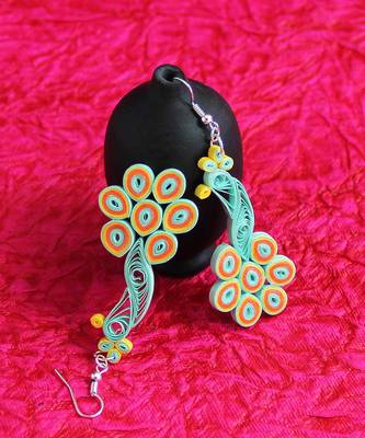 Multicolor Crystal Plain Earrings 2