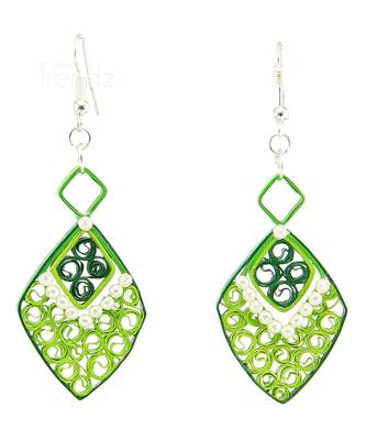 Multicolor Crystal Plain Earrings 1