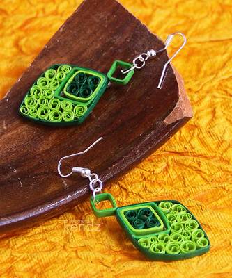 Multicolor Crystal Plain Earrings 2