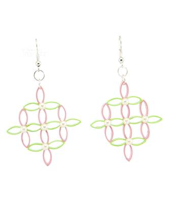 Multicolor Crystal Plain Earrings 1