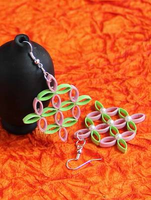 Multicolor Crystal Plain Earrings 2