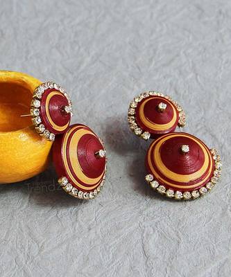 Multicolor Crystal Plain Earrings 2